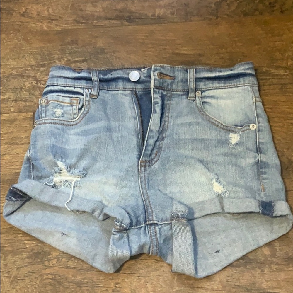 Garage brand denim shorts